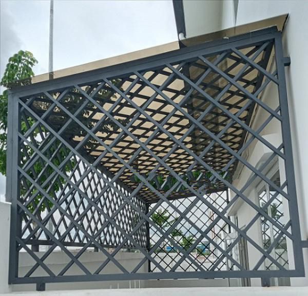 Mẫu khung sắt bảo vệ